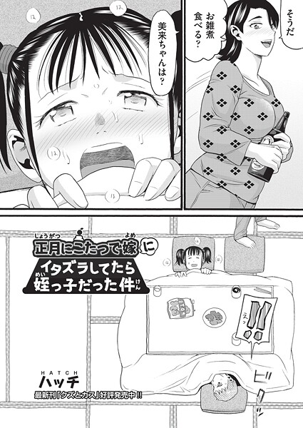 正月にこたつで嫁にイタズラしてたら姪っ子だった件